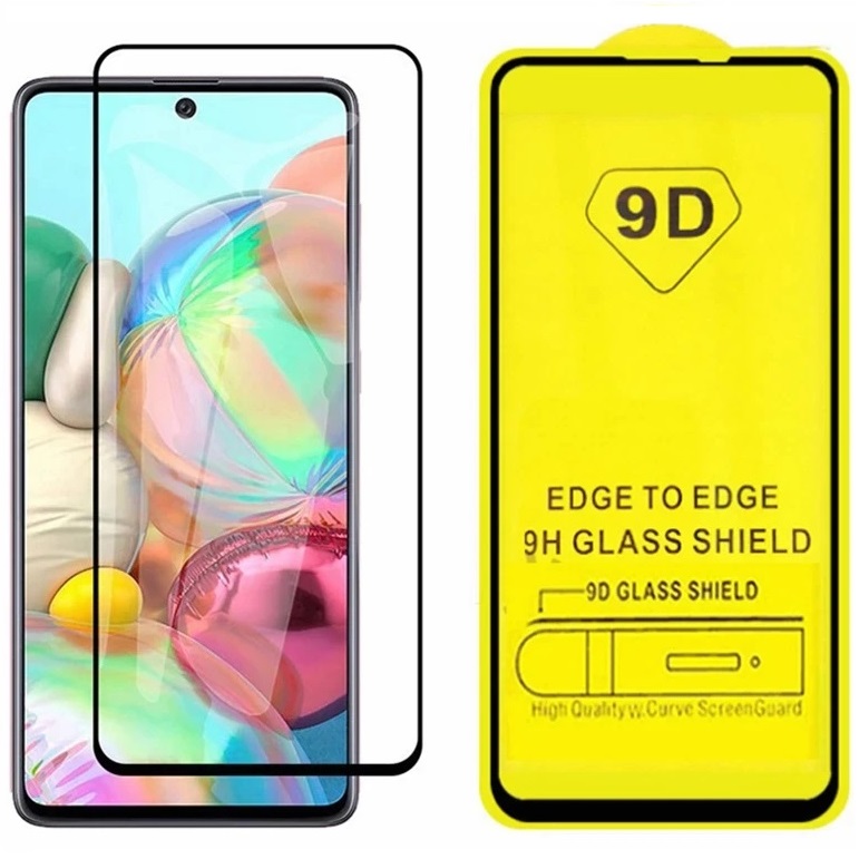 9D Fénix Schutzglas für Xiaomi Black Shark 4 Pro - Schwarz