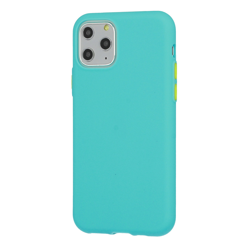 Solid Silikonhülle für Xiaomi Redmi 9 - Hellgrün