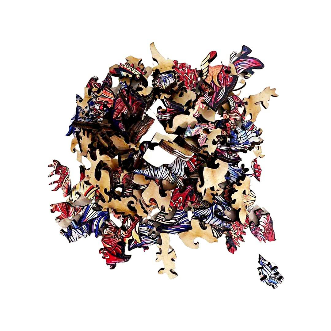 Holzpuzzle - Pitbull/S
