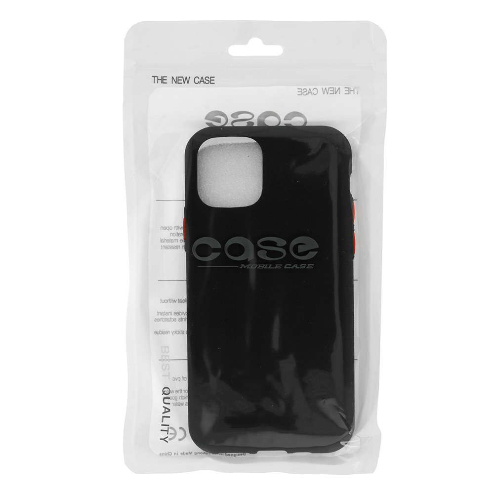 Solid Frame TPU Hülle für Xiaomi Redmi 8 -Schwarz