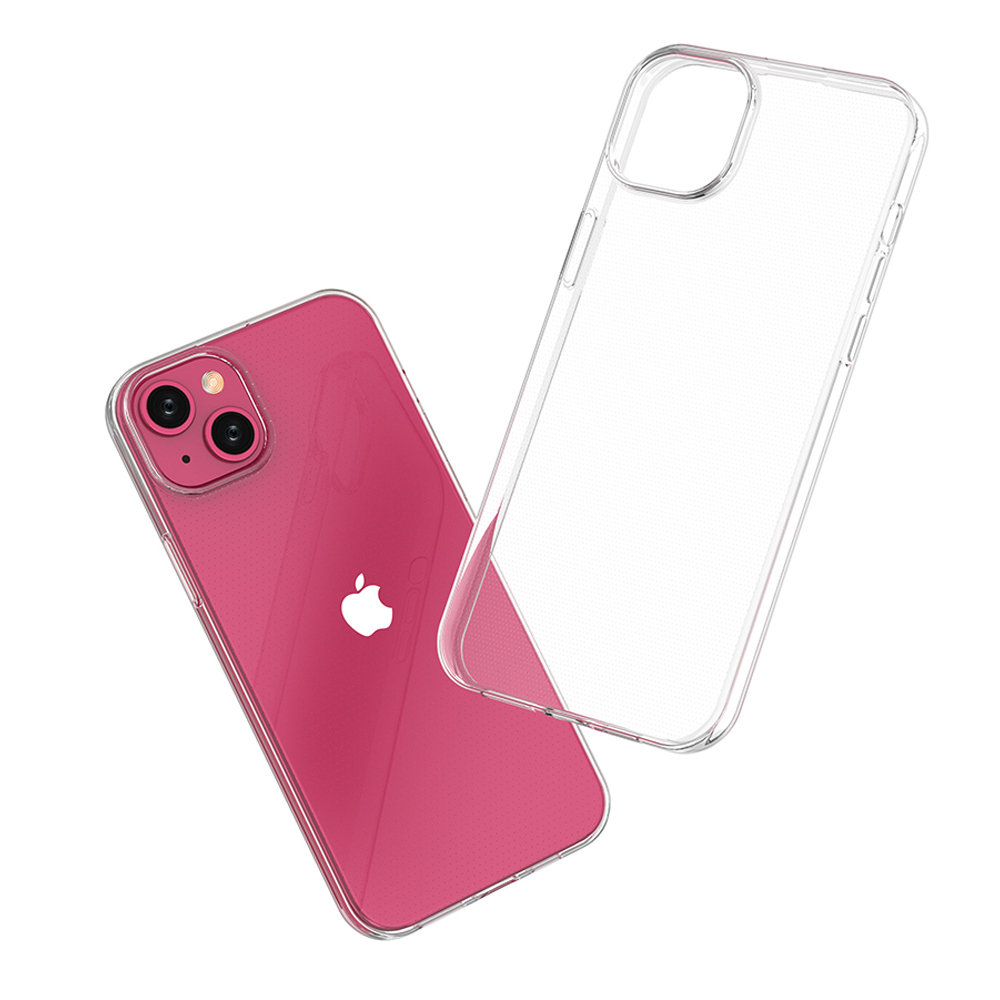 Transparente Schutzhülle für Apple iPhone 15 Plus - Durchscheinend