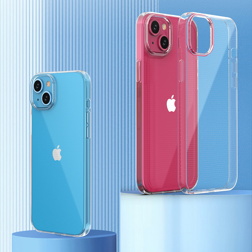 Transparente Schutzhülle für Apple iPhone 15 Plus - Durchscheinend
