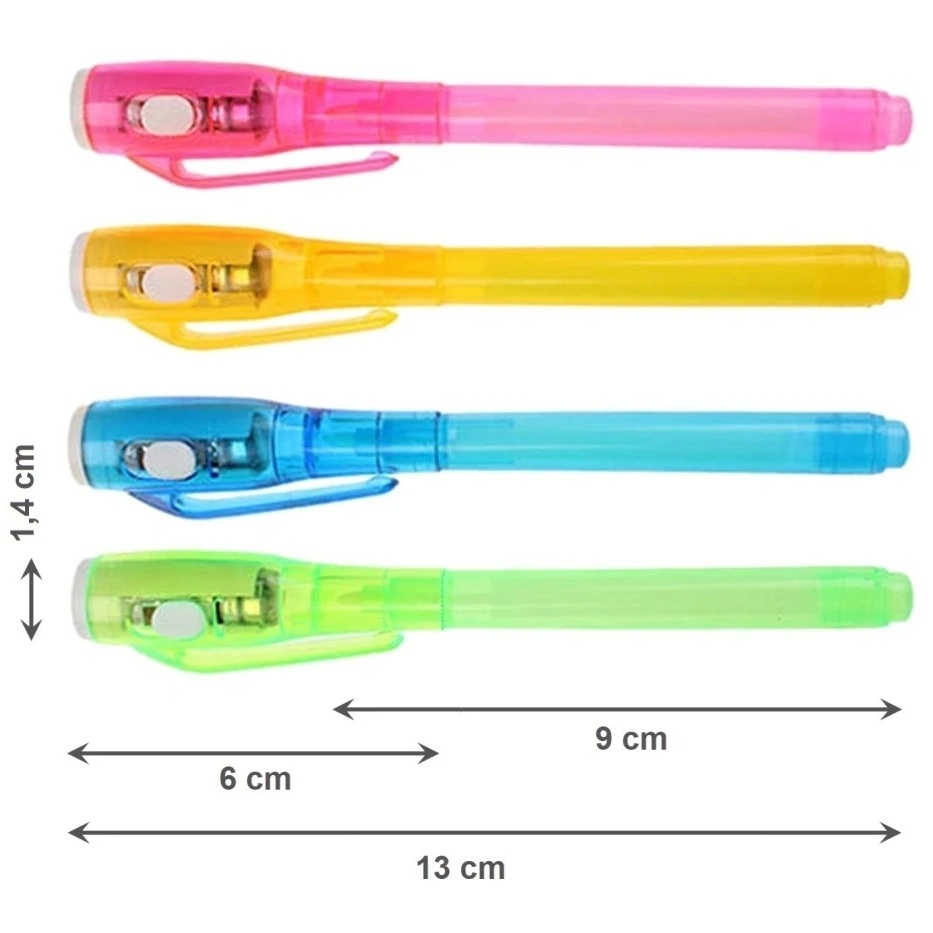 Stift mit unsichtbarer Tinte - Grün