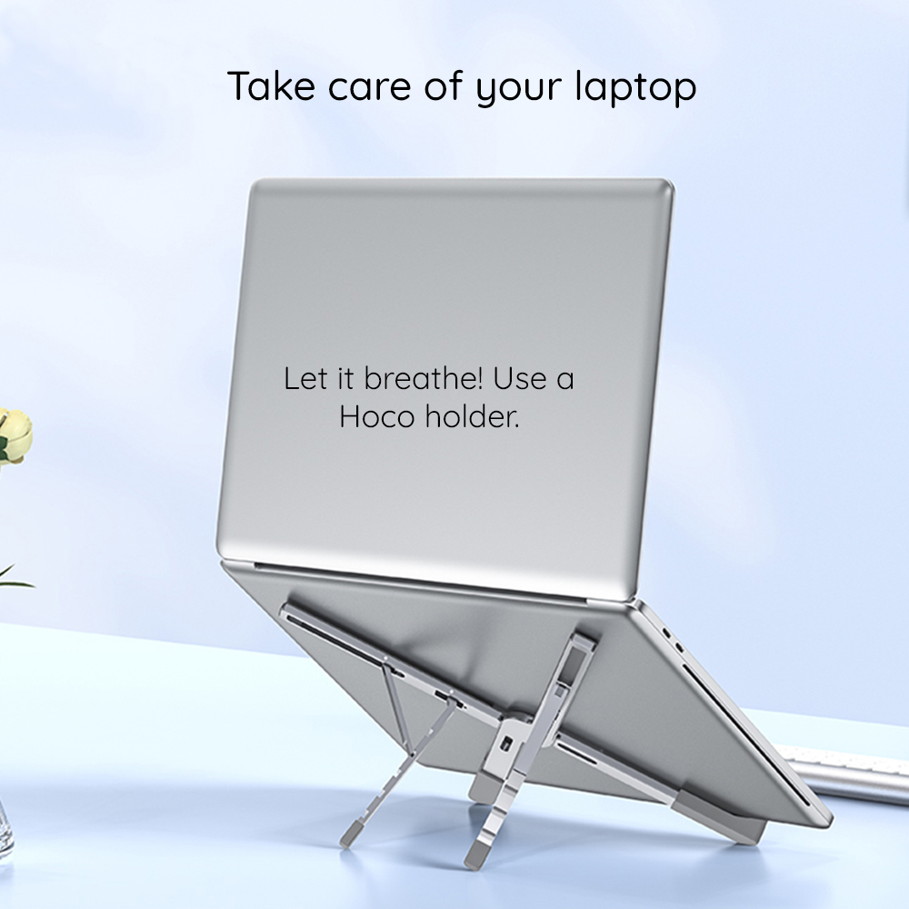 Hoco Laptopständer X Bystander (PH51) – Silber