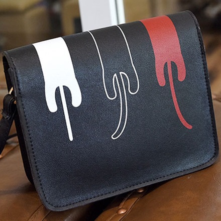 Handtasche Kätzchen - Blau
