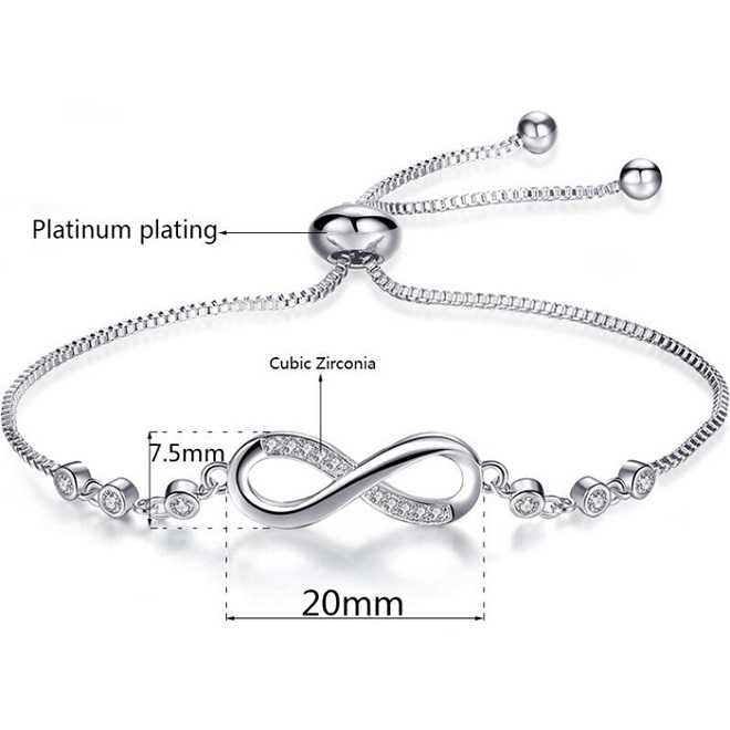 Armband ME-3694 - Silber