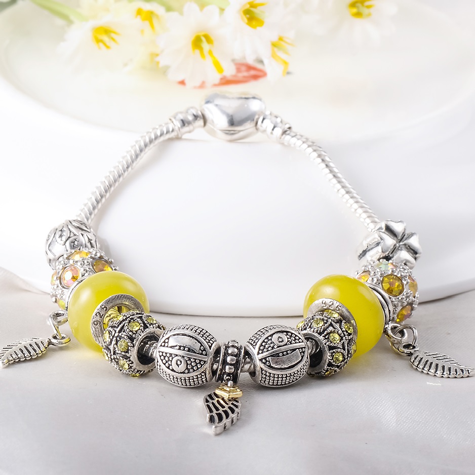 Armband ET-2800 - Silber/Gelb 3