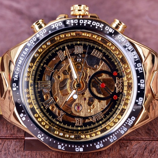Herrenuhr BO-3053 - Silber / Schwarz