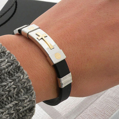 Herrenarmband AD-22798 - Typ1 / Schwarz