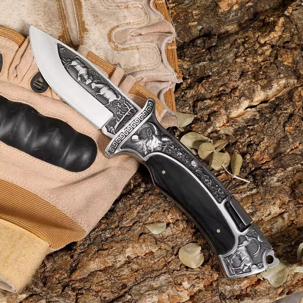 Outdoor Klappmesser A3191 - Schwarz