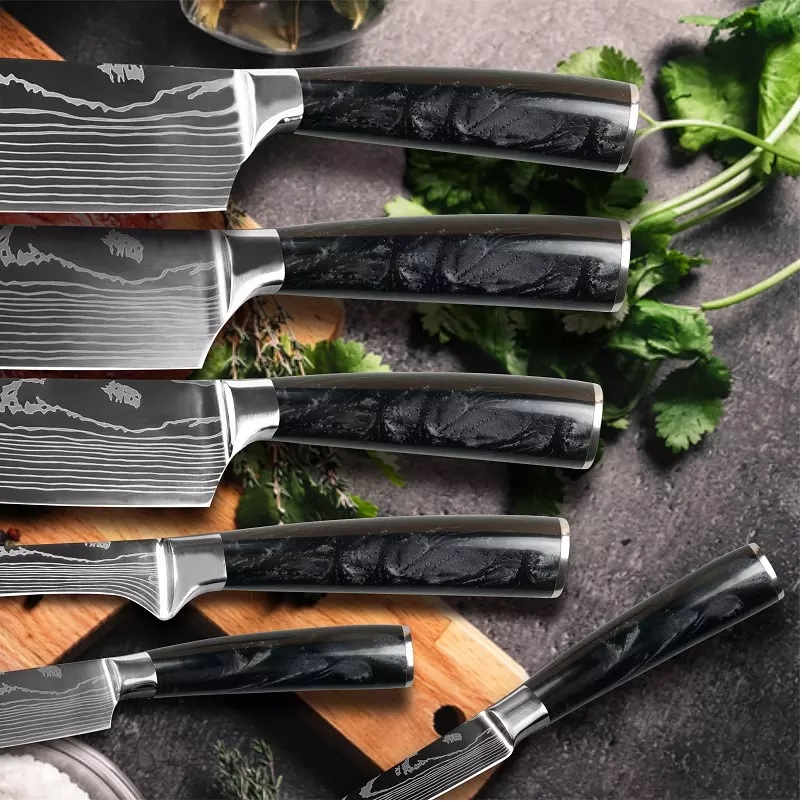 Küchenmesser BL-38112 - Bread / Schwarz / Braun