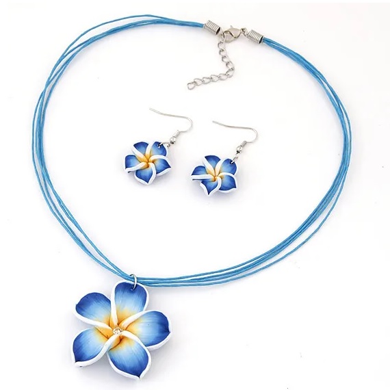 Set Bohemian Flower - Weiß