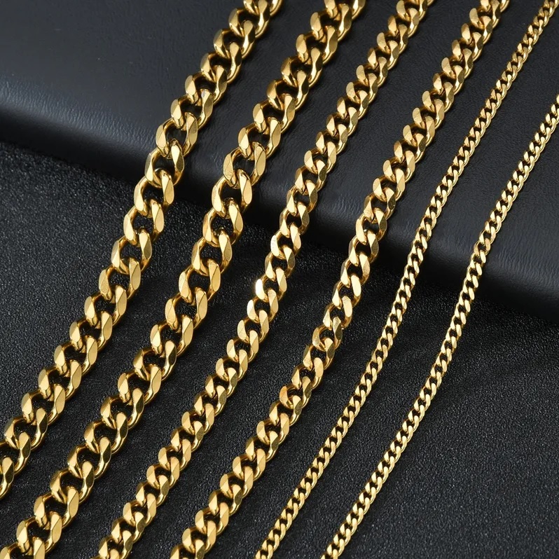 Kette DE-34587 - Gold / 60cm / 7mm