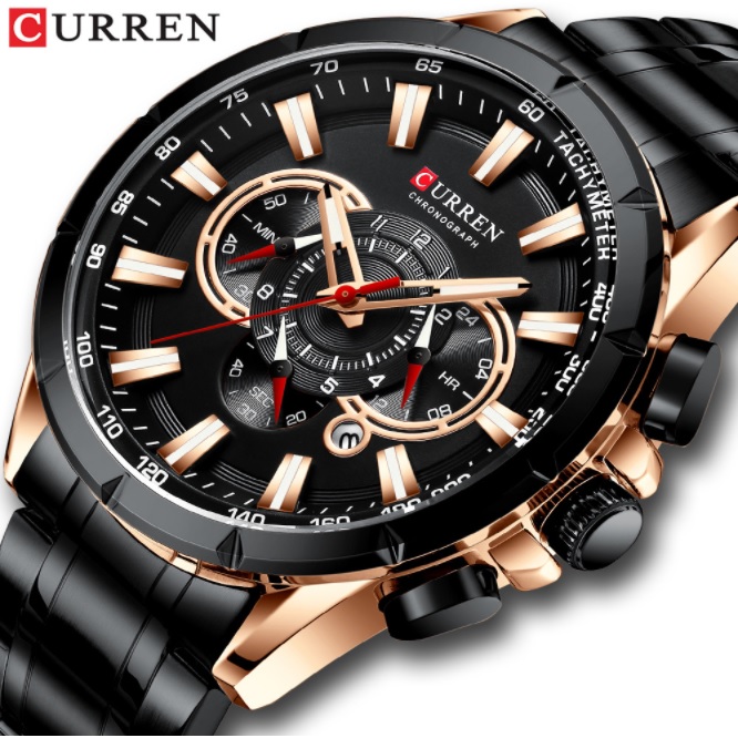 CURREN ZE-14357 Uhr – Schwarz