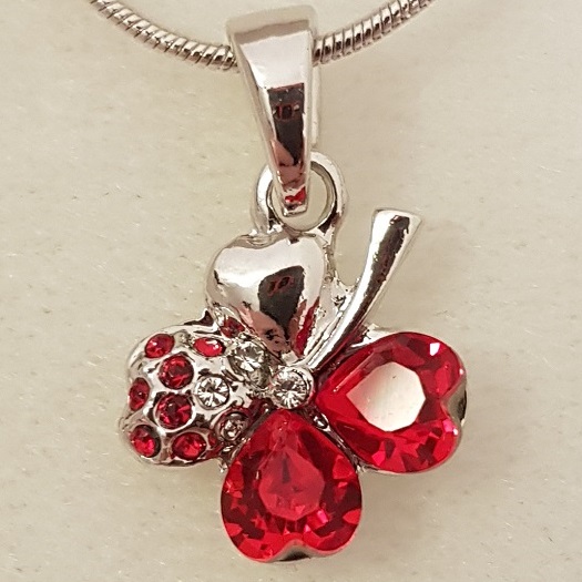 Halskette DS-4716 - Rot