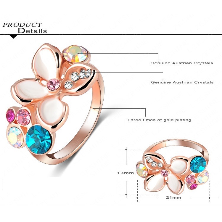Ring EF-1065 - Golden/53mm