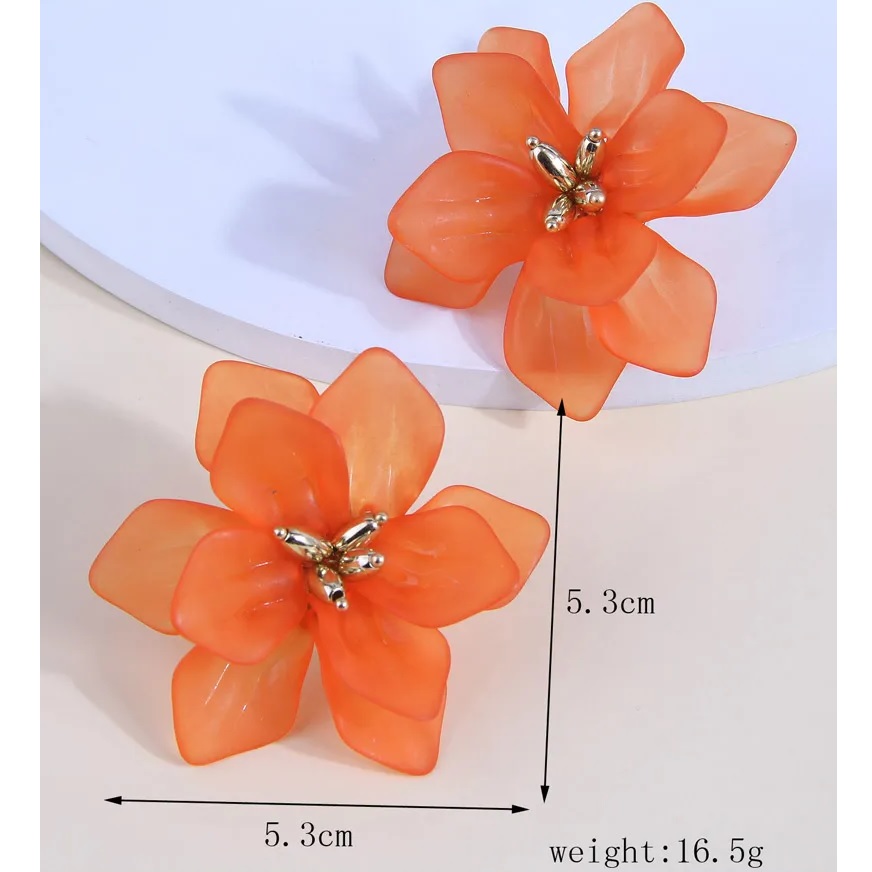FI-29829 Ohrringe - Orange