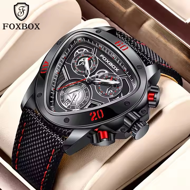 Uhr FOXBOX TR-34955 - Schwarz