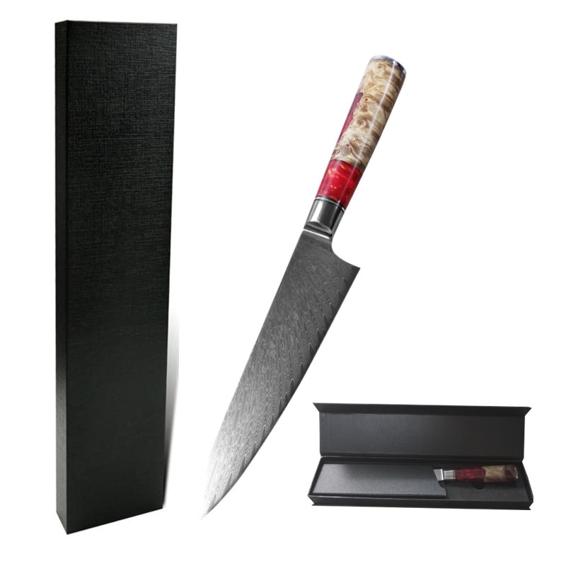 HA-18605 Damastküchenmesser - Bread/Blau