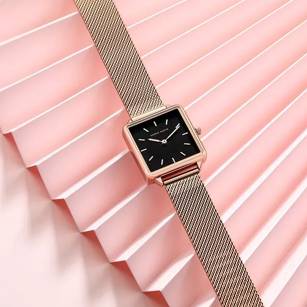 Hannah Martin Uhr – Golden/Schwarz/Typ2
