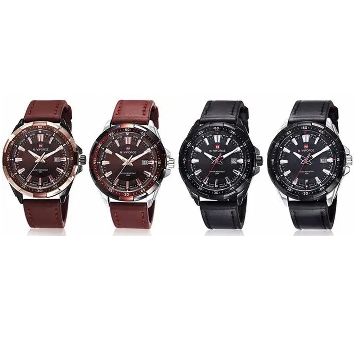 NAVIFORCE PE-29587 Uhr - Schwarz/Silber