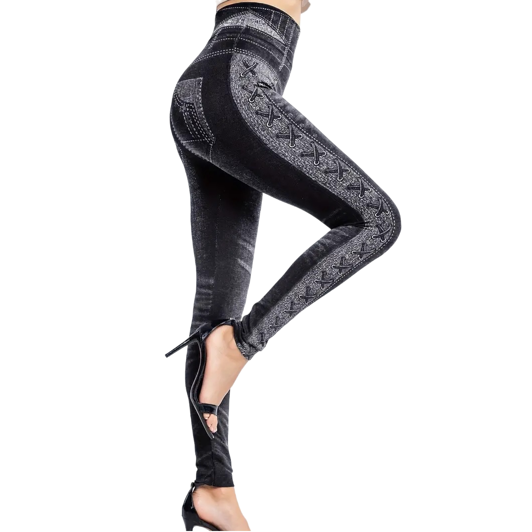 CA-30360 Leggings - Schwarz / L