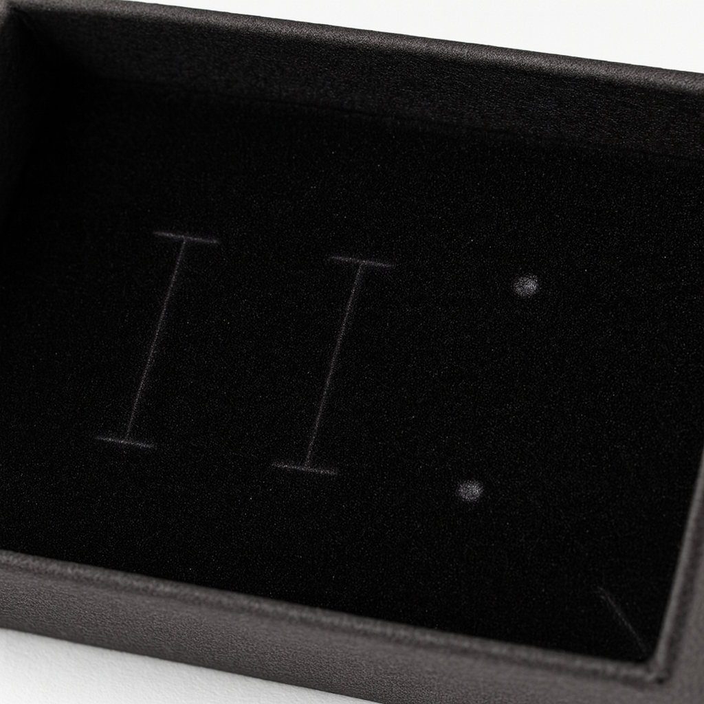 Geschenkbox - Grau / 7x9cm