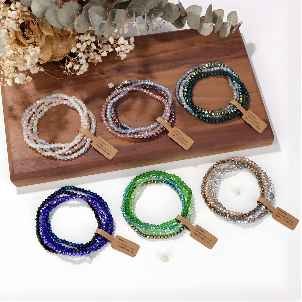 Damenarmband WF-40099 - Blau / Silber