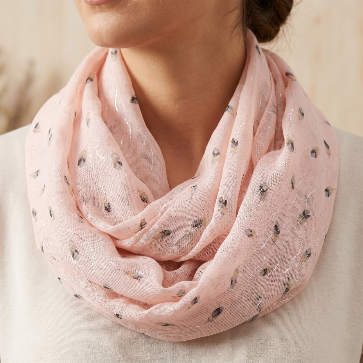 Halstuch AN - 40433 - Rosa