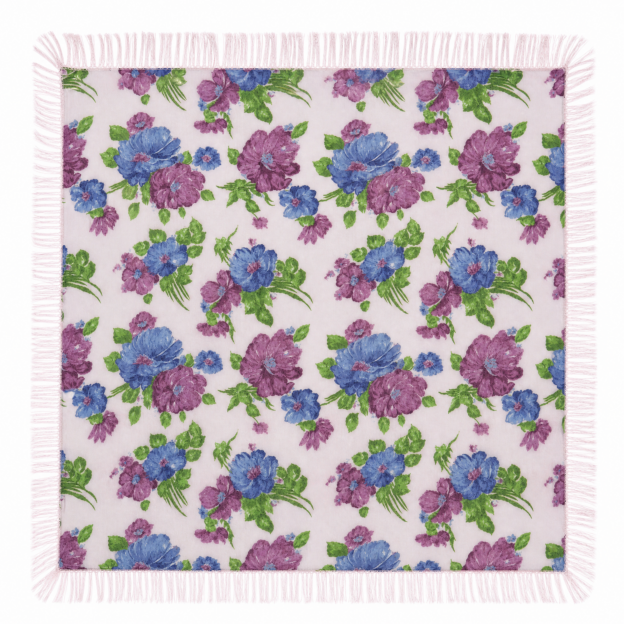 Halstuch VA-42121 - Rosa / Blau