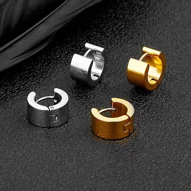 RI-15313 Ohrring – Golden/Rosa