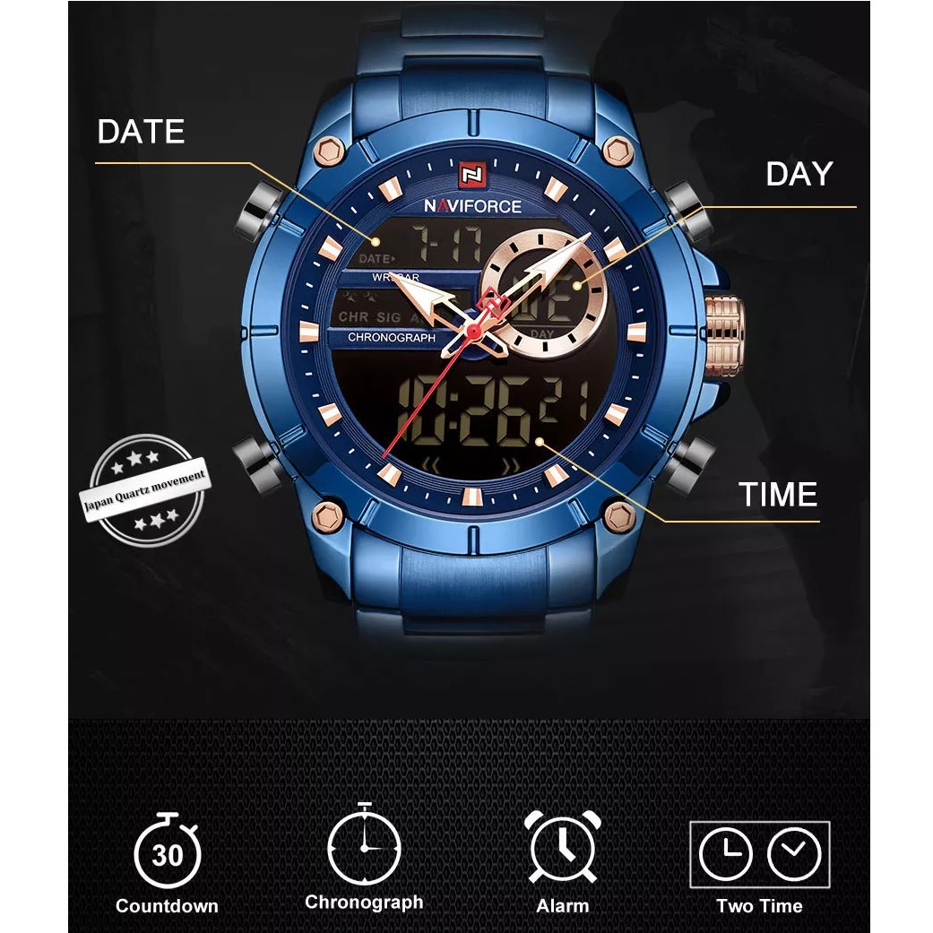 NAVIFORCE SC-14610 Uhr - Blau