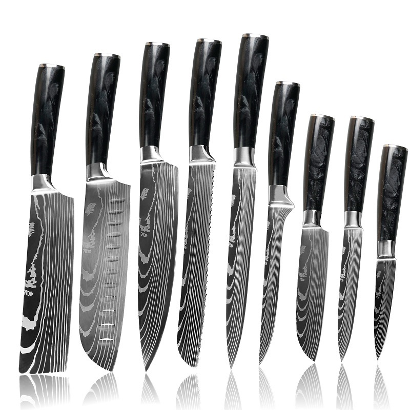 Küchenmesser BL-38112 - Bread / Schwarz / Braun