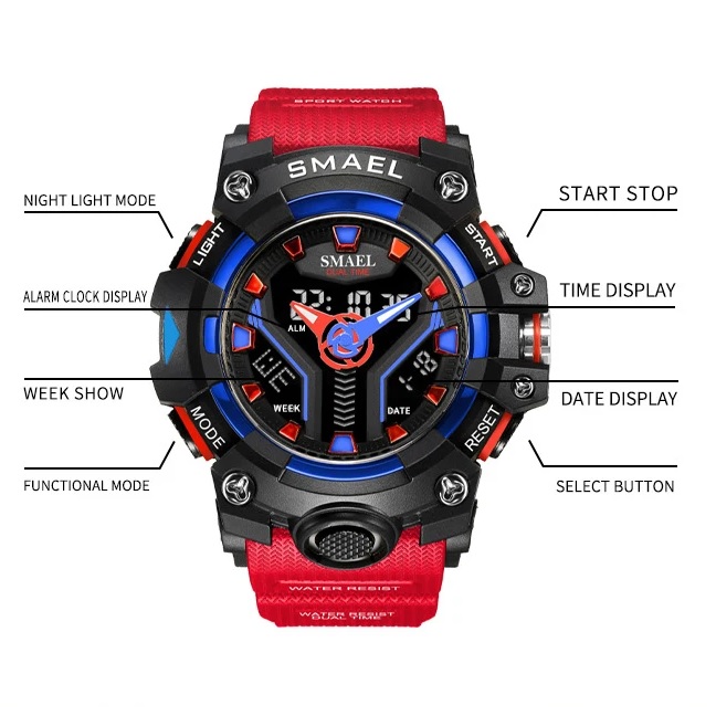 SMAEL FL-29474 Uhr – Grün