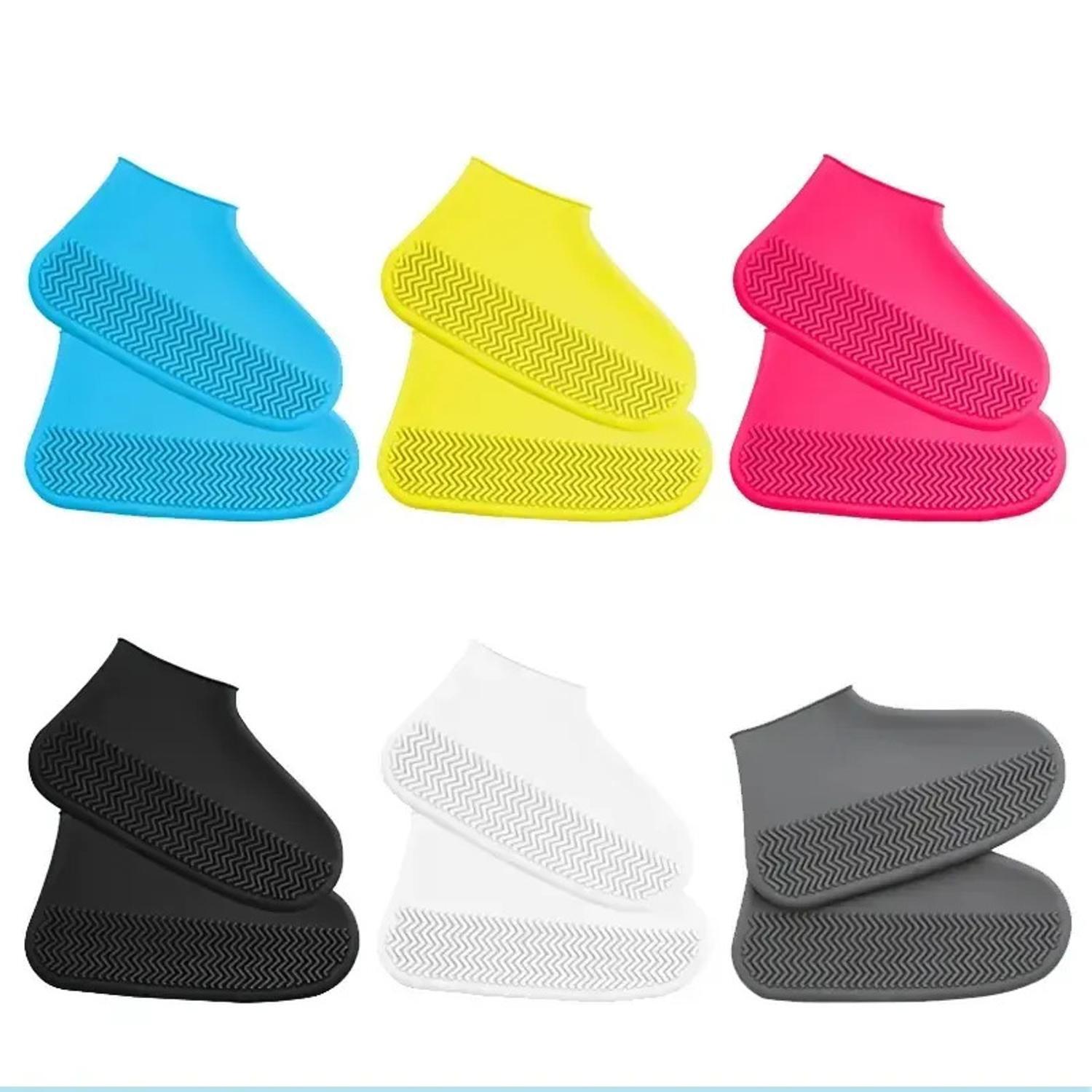 Wasserdichte Schuhüberzüge – Gelb / XL