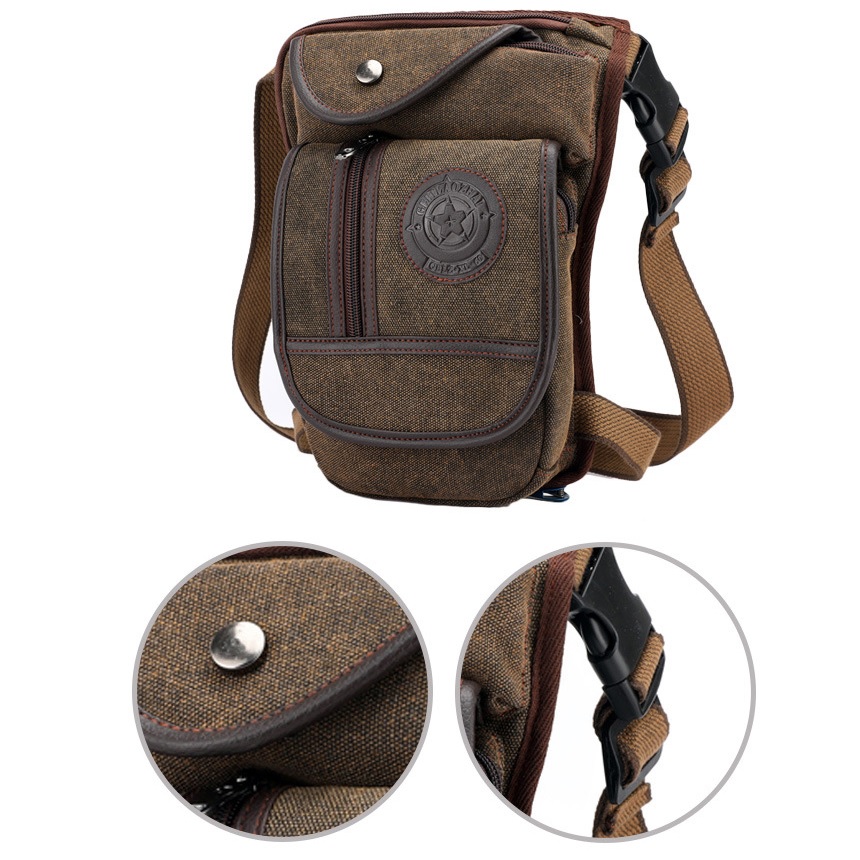 Herren Gürteltasche - Khaki