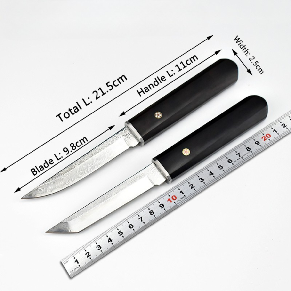 Outdoor-Messer ON-38948 - Schwarz / Typ2