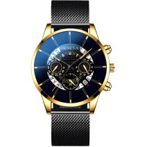 HA-12147 Uhr - Schwarz/ Golden 1