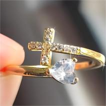Ring HC-38997 - Gold / Verstellbar