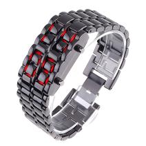Armbanduhr IS-761 - Schwarz/Rot/Männer