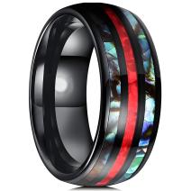 RE-32095 Ring - Schwarz/Rot/62mm