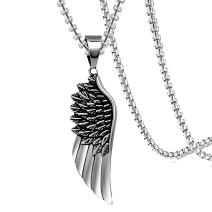 Halskette SI-33481 Wings - Silber