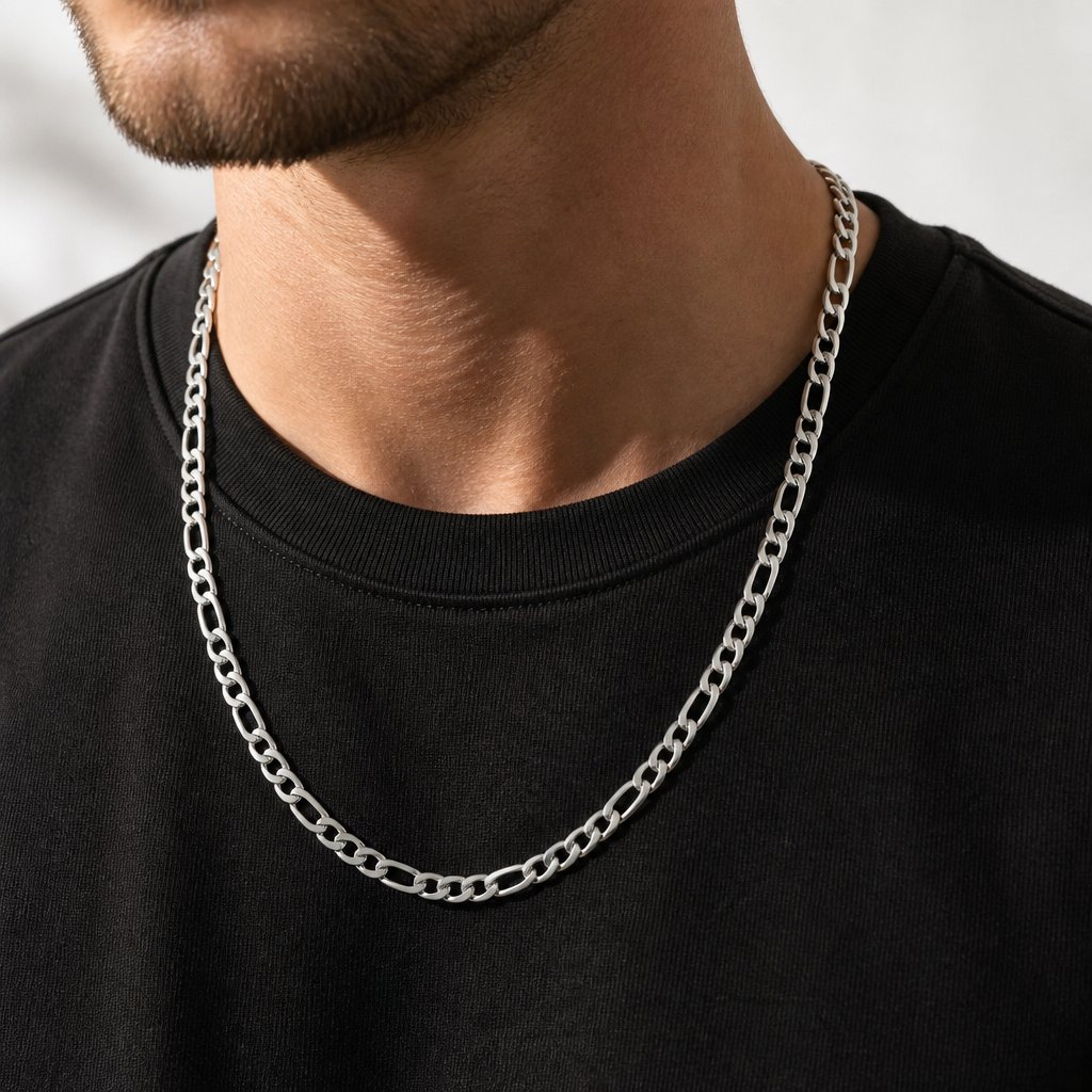 Herren Halskette OT-34269 - Silber / 60cm